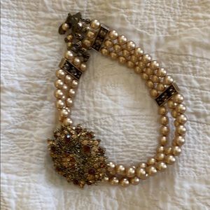 Necklace and matching earrings